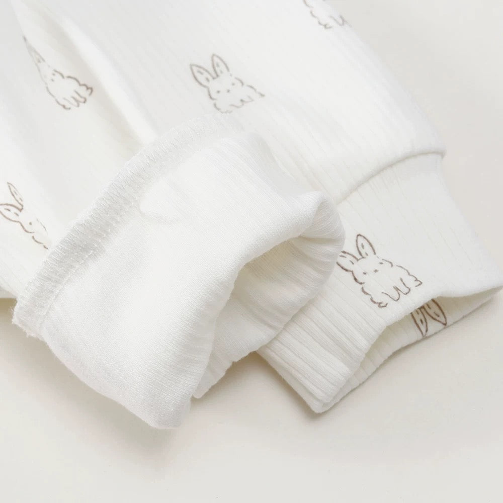 Non-footie Sleepsuit - Rabbit