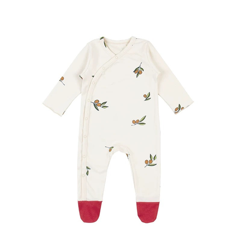 Footie Sleepsuit - Olive
