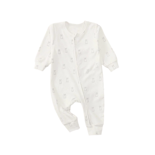 Non-footie Sleepsuit - Rabbit