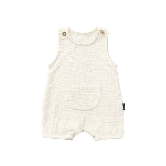 City Stroll Playsuit - Pocket (Milky white)